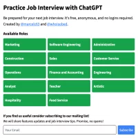 Practice Interview