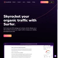 Skyrocket your organic traffic with Surfer