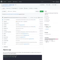 Alpaca Cpp
