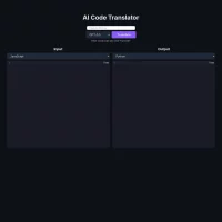 AI code translator