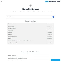 Reddit Scout