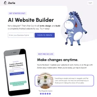 Zarla AI Website Builder