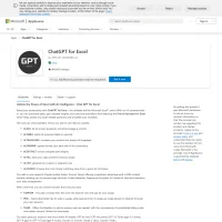 ChatGPT for Excel