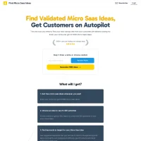 Find Micro Saas Ideas