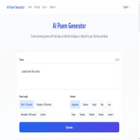 AI Poem Generator