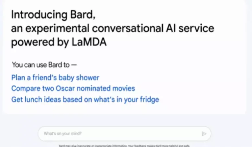 Google unveils new AI technology 'Bard' to challenge ChatGPT