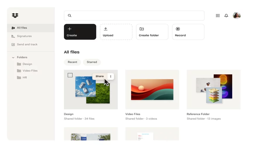 Dropbox Redesigns Web Interface and Releases AI-Powered Dash in Open Beta