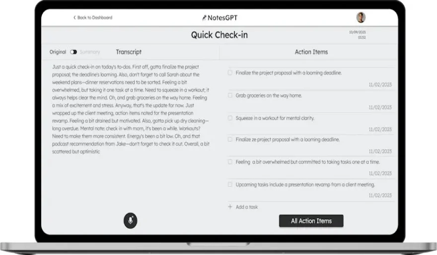 Introducing NotesGPT's AI-Powered Voice Summaries