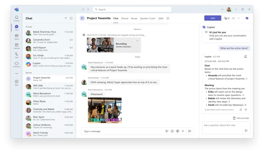 Microsoft Teams is getting smarter Copilot AI features