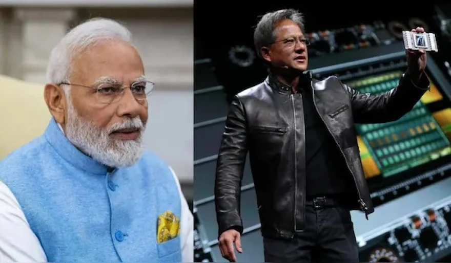 India in talks with Nvidia for GPUs as part of a ₹10,000 crore AI initiative.