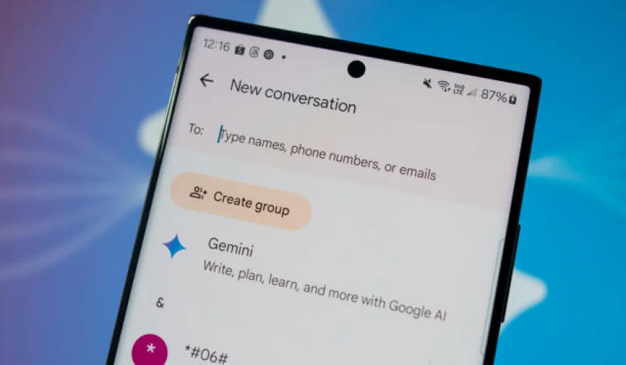 Gemini AI is now available in Google Messages