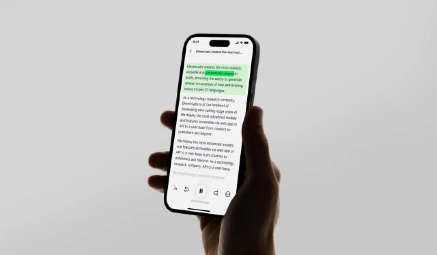 ElevenLabs has launched its text-to-speech app, Reader, for users worldwide