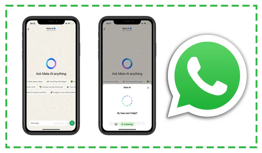 Meta AI on WhatsApp is set to introduce a new ‘voice chat’ mode soon