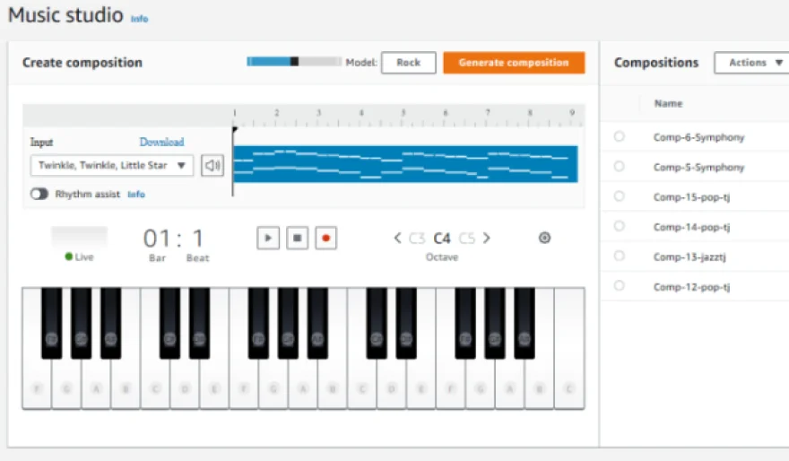 AWS discontinues DeepComposer, its AI-powered MIDI keyboard for creating music.