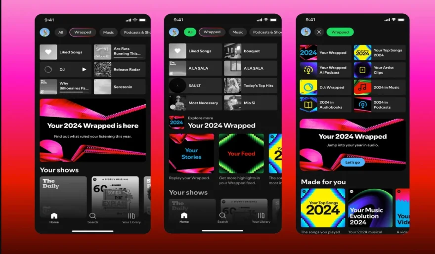 Spotify Wrapped 2024 adds an AI podcast to recap your listening habits