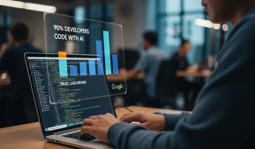 Google Report: 90% of Developers Now Code With AI, But Trust Lags Behind