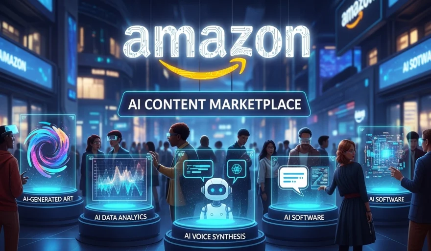 Amazon Wants to Build a Marketplace for AI Content