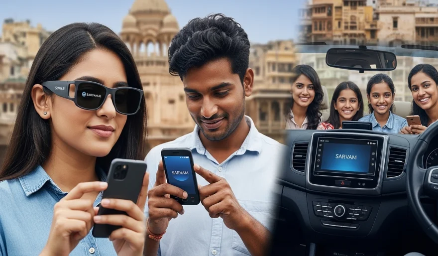 Sarvam Brings Offline AI to Feature Phones, Cars, and Smart Glasses