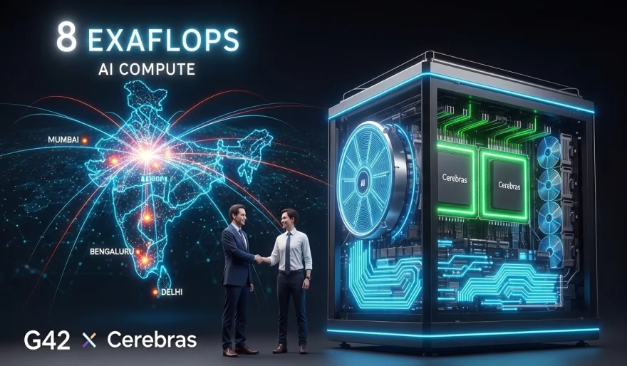 G42 and Cerebras to Deploy 8 Exaflops of Sovereign AI Compute in India