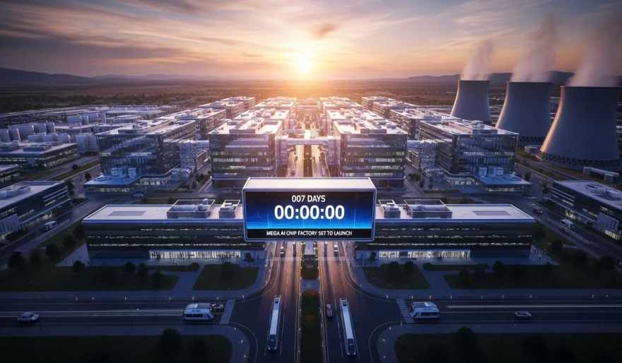 Musk says Tesla's mega AI chip fab project to launch in seven days