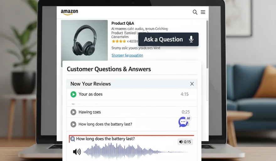 Amazon launches an AI-powered audio Q&A experience on product pages