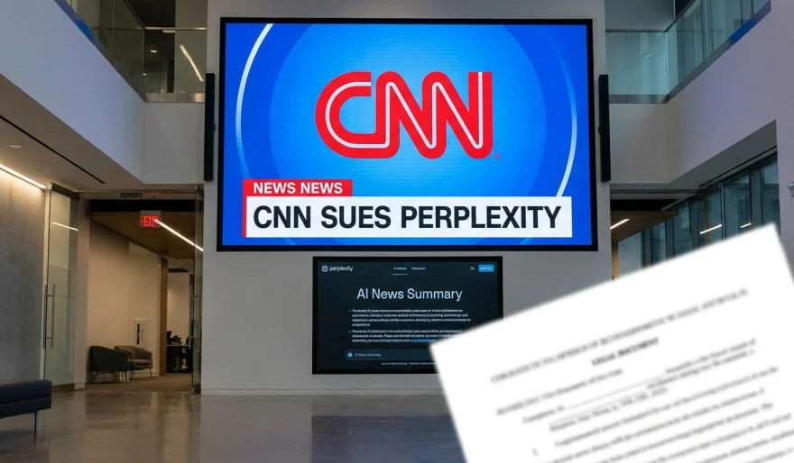 CNN Sues Perplexity Over Alleged Unlawful Use of News Content