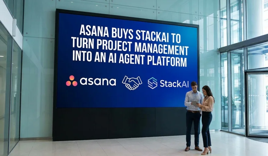 Asana Buys StackAI to Turn Project Management Into an AI Agent Platform