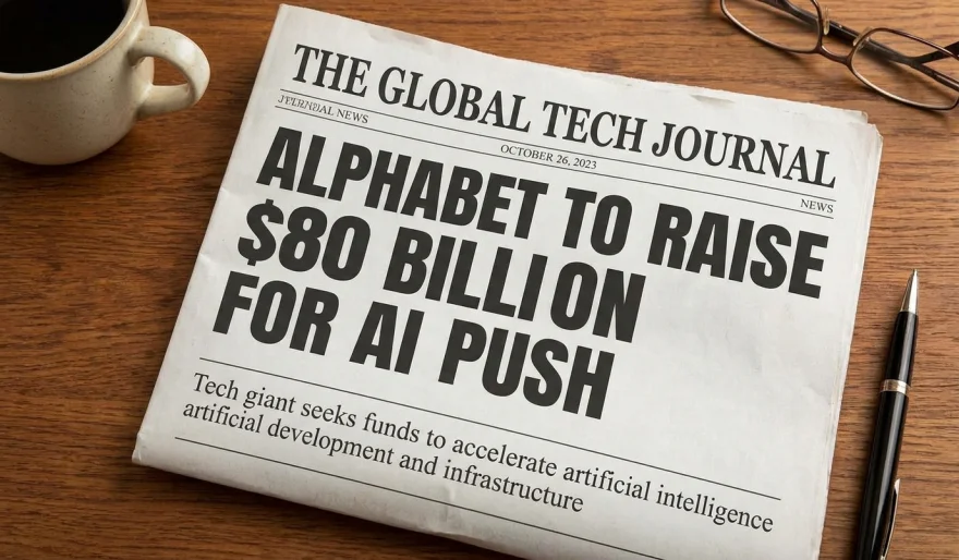 Alphabet Is Raising $80 Billion to Fuel Its AI Ambitions