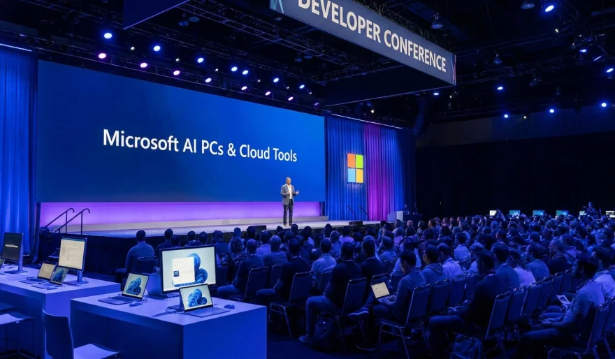 Microsoft Set to Unveil New AI PCs and Cloud Tools at Developer Conference