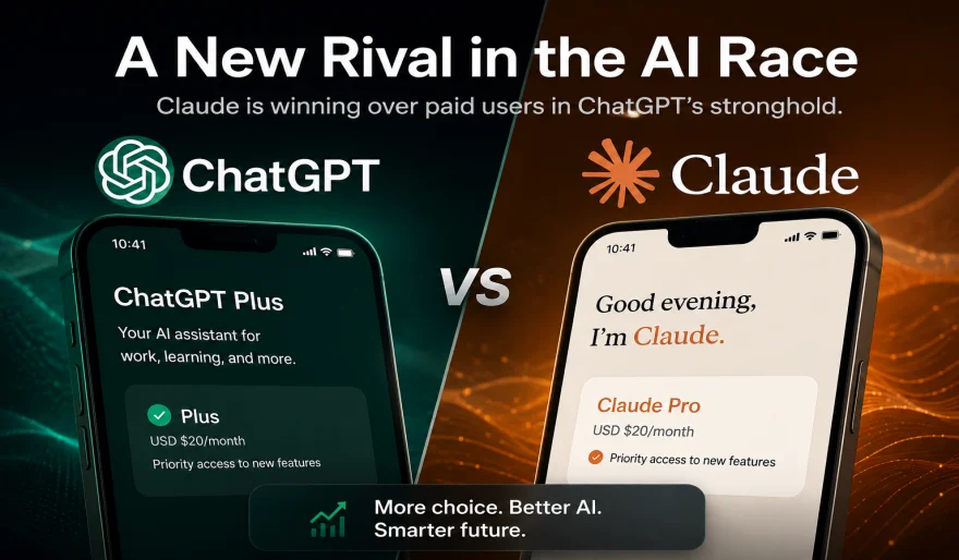Anthropic's Claude Is Winning Over Paying Users in ChatGPT's Stronghold
