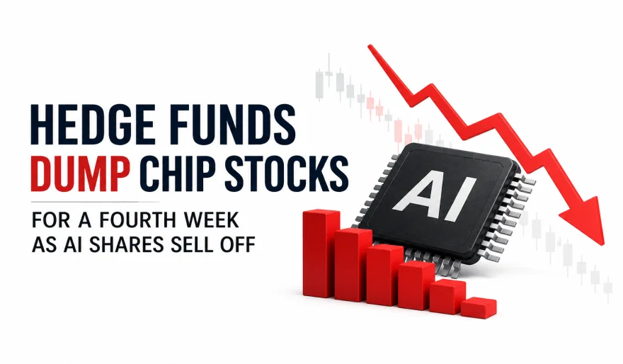 Hedge Funds Dump AI Chip Stocks for Fourth Straight Week