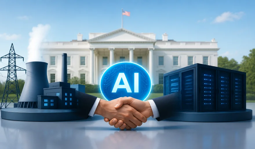 White House Pushes Utilities and Data Centers Toward AI Power Cost Deal