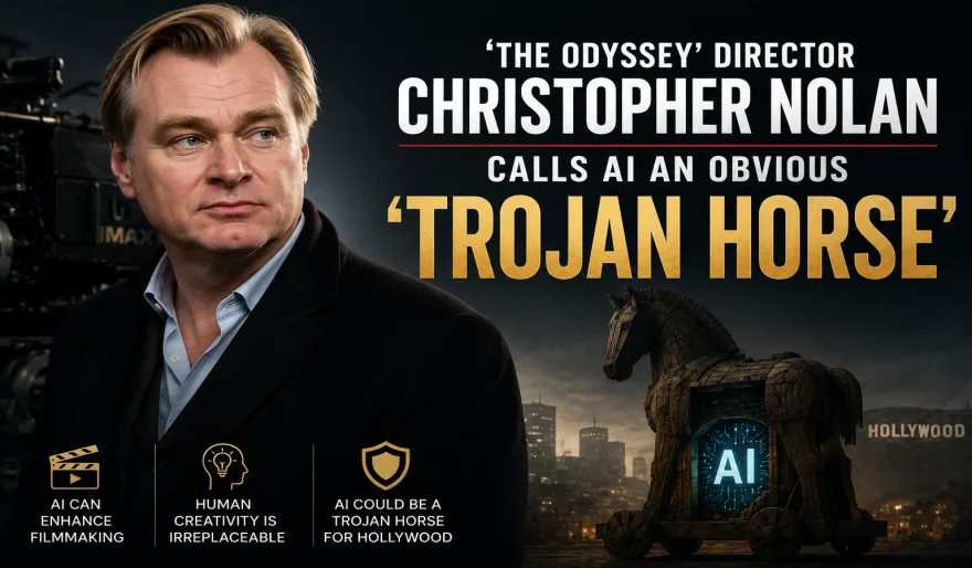 'The Odyssey' Director Christopher Nolan Warns on AI