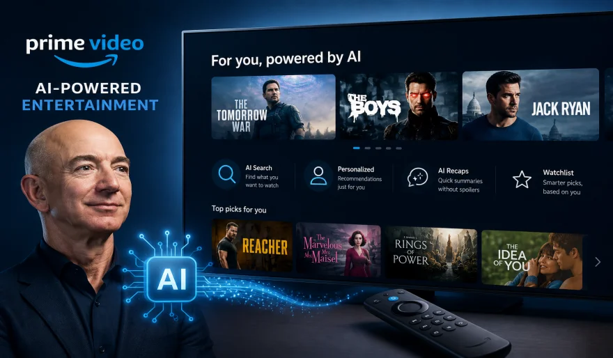 Bezos Pushes AI-First Redesign for Prime Video