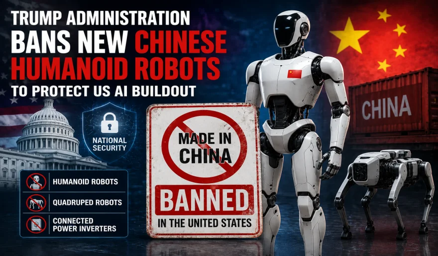 Trump Administration Bans New Chinese Humanoid Robots to Protect U.S. AI Buildout