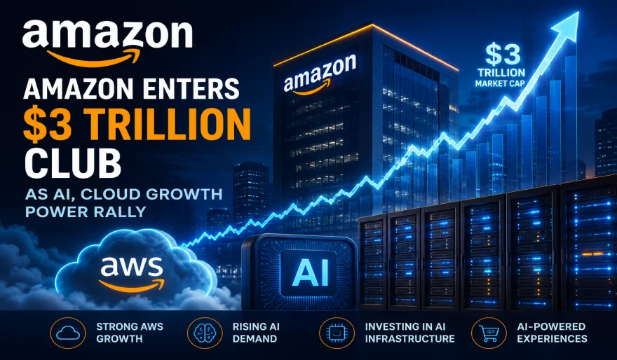 Amazon Joins the $3 Trillion Club as AI Fuels Growth